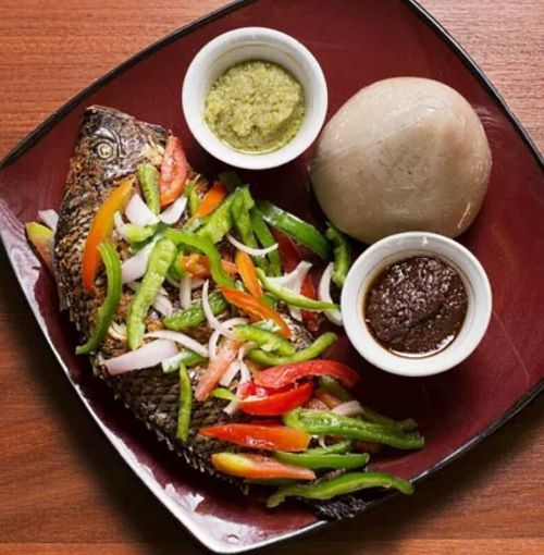 Banku & Tilapia